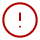 Circle with exclamation mark icon