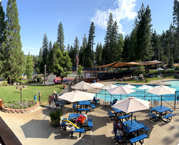 A picture of the BLSHA pool